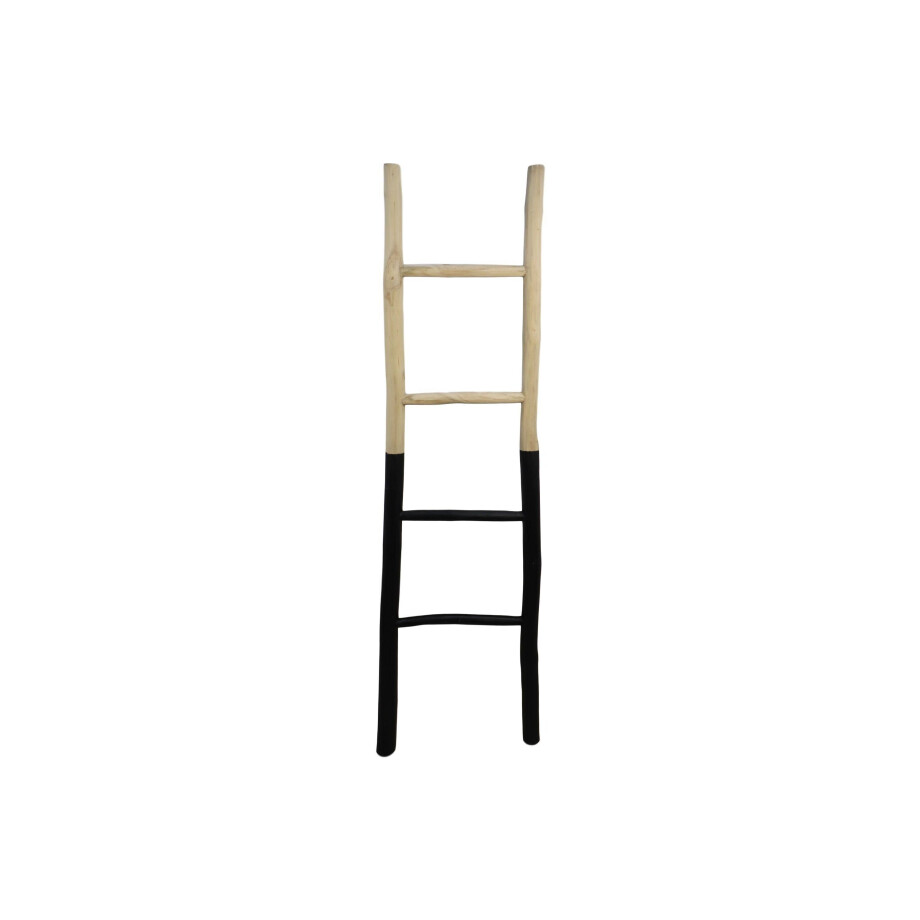 Decoratieve ladder Amé teakhout | HSM Collection afbeelding 1