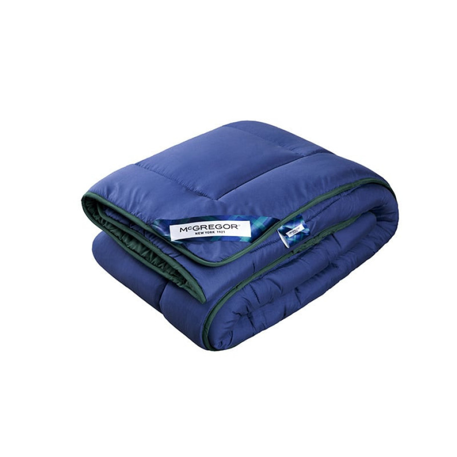 Enkel , Easy Dekbed McGregor Easy Blauw 200x200 - 200x200 cm (Tweepersoons) - McGregor - 400 gsm - Dekbed-Discounter.nl afbeelding 1