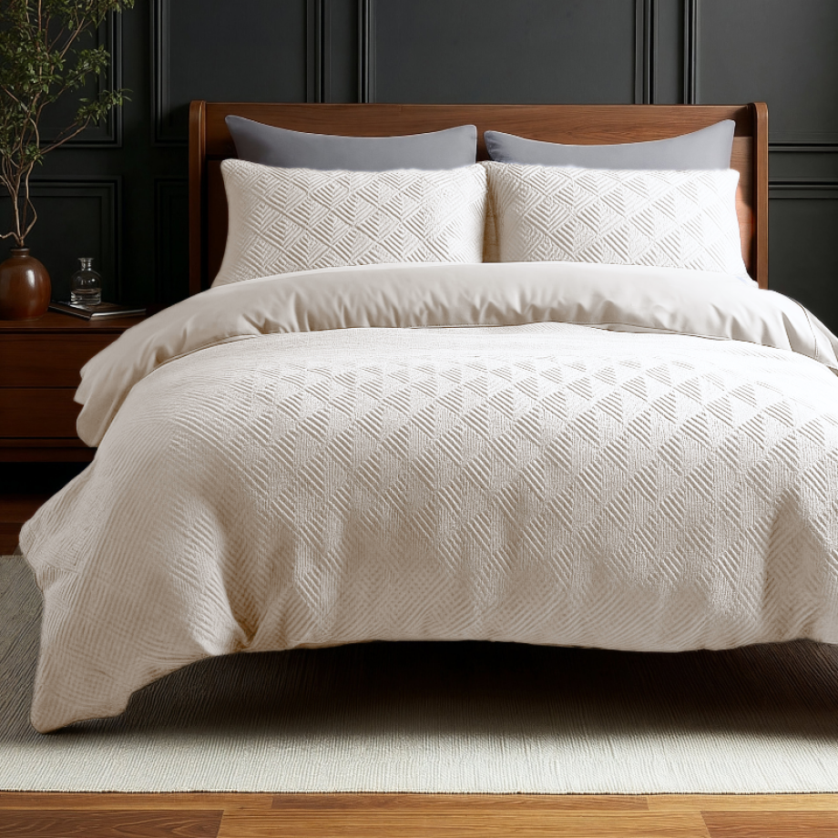 Dekbedovertrek 140x200 Cm Sleeptime Elegance - Dekbed-Discounter.nl afbeelding 1