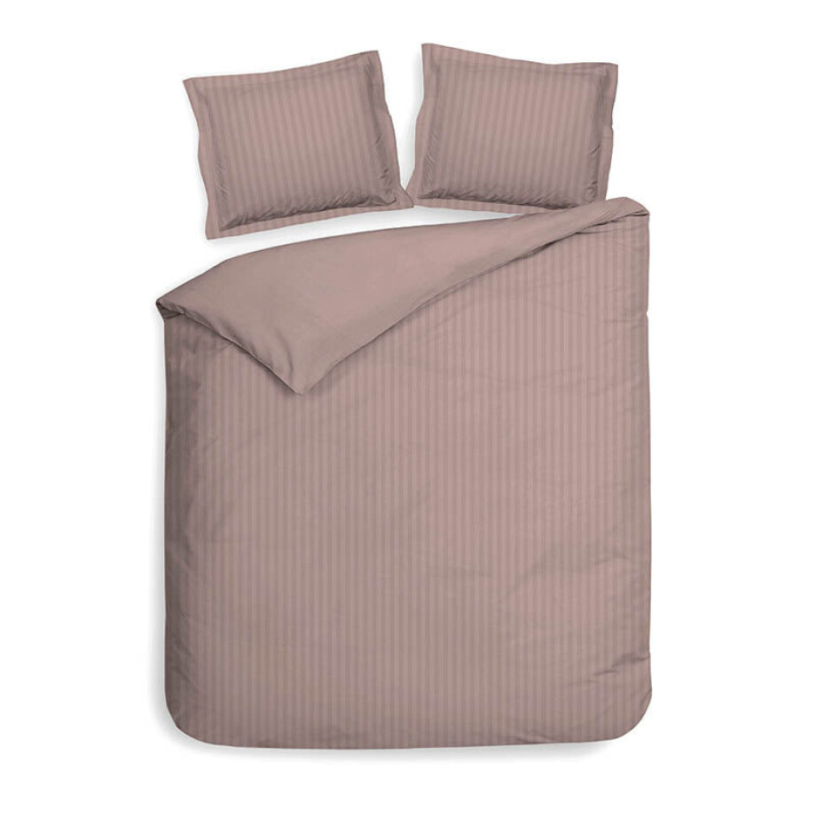 Dekbedovertrek Banda Licht Rosé Strepen 260x200 Cm Verkoelend Heckett Lane - Dekbed-Discounter.nl afbeelding 1