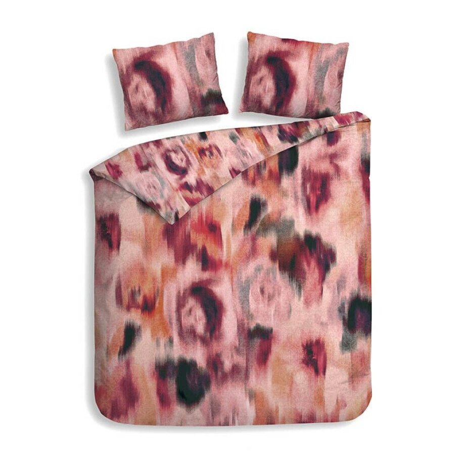 Dekbedovertrek Katoen - Jolijnn - Lits-Jumeaux (240x220 Cm) - Rood Katoen - Patroon - Heckett Lane - Dekbed-Discounter.nl afbeelding 1