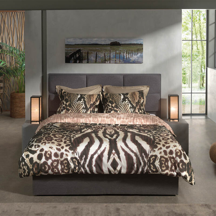 Dekbedovertrek Katoen Raissa Natuur 140x200 Cm Heckett Lane - Dekbed-Discounter.nl Dekbedovertrek Katoen Raissa Natuur 140x200 Cm Heckett Lane - Dekbed-Discounter.nl afbeelding 1