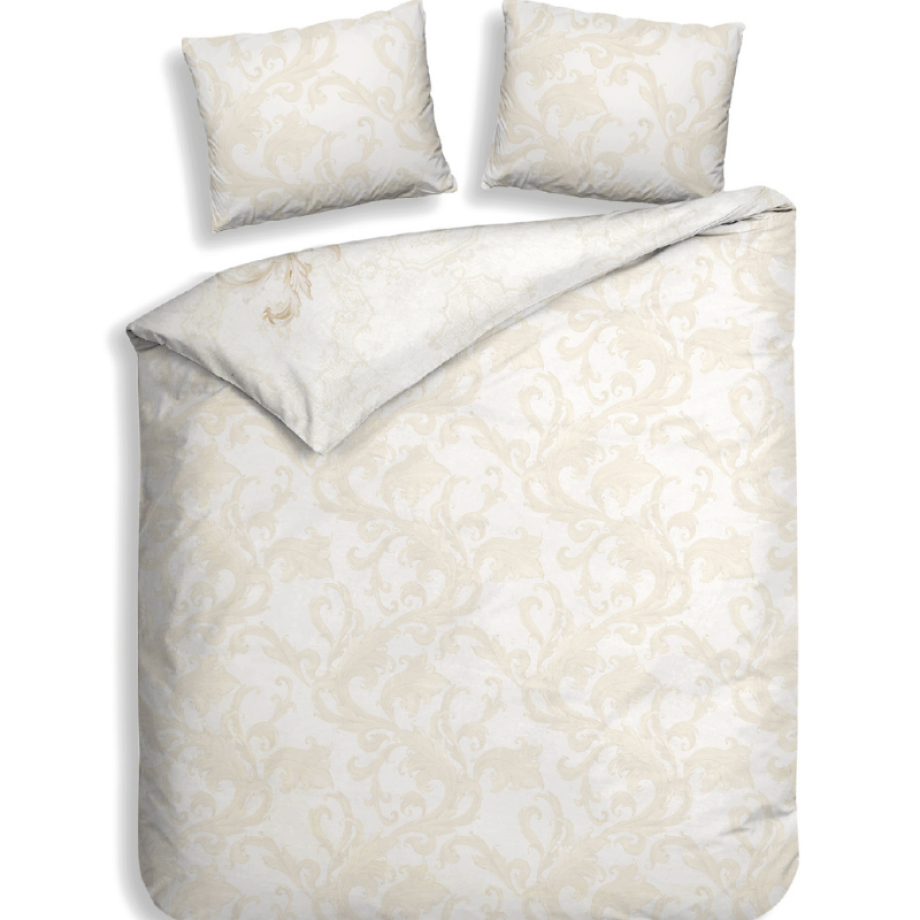 Dekbedovertrek Katoen-Satijn - Double Face - Lauren - Lits-Jumeaux (240x220 Cm) - Off-white Katoen-satijn - - Heckett Lane - Dekbed-Discounter.nl Dekbedovertrek Katoen-Satijn - Double Face - Lauren - Lits-Jumeaux (240x220 Cm) - Off-white Katoen-satijn - - Heckett Lane - Dekbed-Discounter.nl afbeelding 1