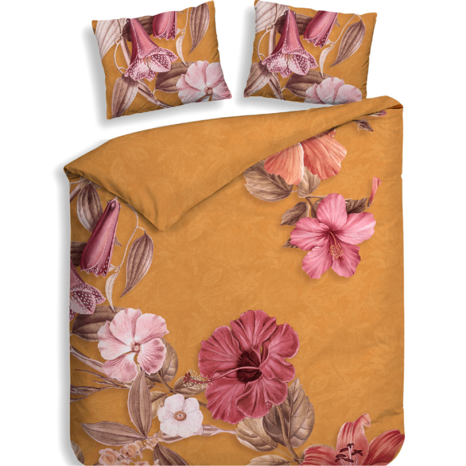 Dekbedovertrek Katoen-Satijn - Double Face - Malu - Lits-Jumeaux (240x220 Cm) - Grijs Katoen-satijn - Bloemen - Heckett Lane - Dekbed-Discounter.nl Dekbedovertrek Katoen-Satijn - Double Face - Malu - Lits-Jumeaux (240x220 Cm) - Grijs Katoen-satijn - Bloemen - Heckett Lane - Dekbed-Discounter.nl afbeelding 1