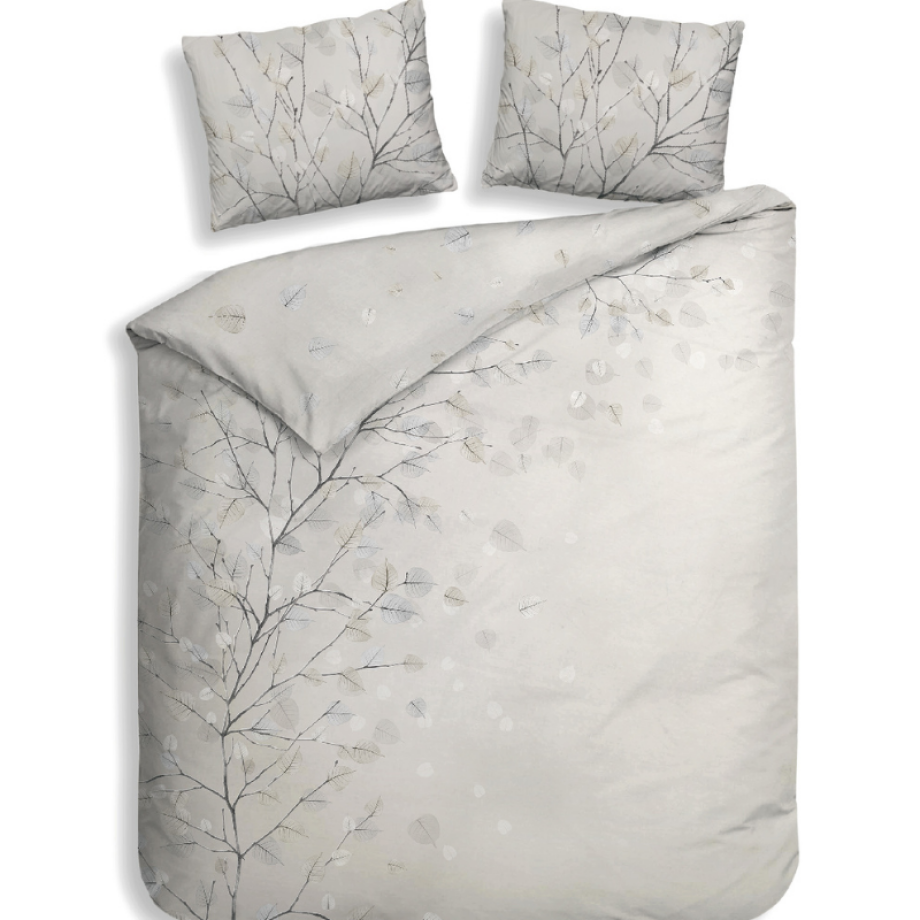 Dekbedovertrek Katoen-Satijn - Double Face - Xia - Lits-Jumeaux (240x220 Cm) - Grijs Katoen-satijn - - Heckett Lane - Dekbed-Discounter.nl Dekbedovertrek Katoen-Satijn - Double Face - Xia - Lits-Jumeaux (240x220 Cm) - Grijs Katoen-satijn - - Heckett Lane - Dekbed-Discounter.nl afbeelding 1