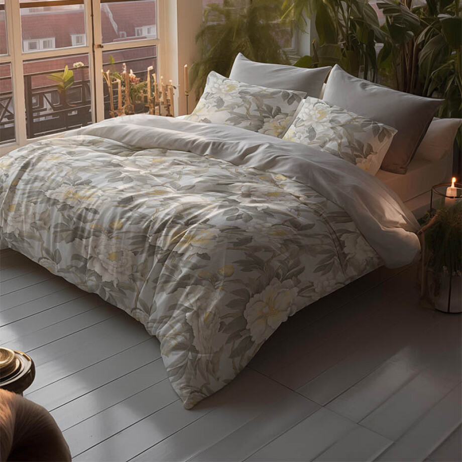 Dekbedovertrek Katoen-Satijn - Florance - Tweepersoons (200x200 Cm) - Meerkleurig Katoen-satijn Katoen - Bloemen - Presence - Dekbed-Discounter.nl Dekbedovertrek Katoen-Satijn - Florance - Tweepersoons (200x200 Cm) - Meerkleurig Katoen-satijn Katoen - Bloemen - Presence - Dekbed-Discounter.nl afbeelding 1