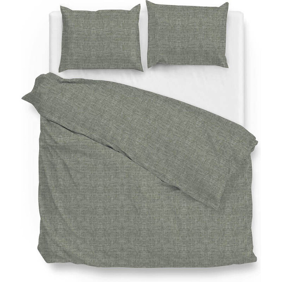 Dekbedovertrek Lino Katoen - Army Green - Tweepersoons (200x200 Cm) - Groen Katoen - Effen - Zo!Home - Dekbed-Discounter.nl Dekbedovertrek Lino Katoen - Army Green - Tweepersoons (200x200 Cm) - Groen Katoen - Effen - Zo!Home - Dekbed-Discounter.nl afbeelding