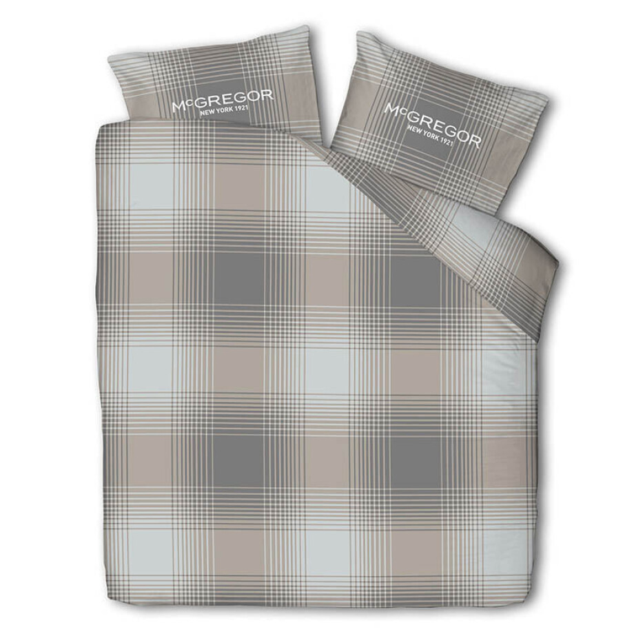 Dekbedovertrek McGregor - Katoen-Flanel - Taupe Tartan - Tweepersoons (200x200 Cm) - Taupe & Meerkleurig Flanel Katoen - Strepen - McGregor - Dekbed-Discounter.nl Dekbedovertrek McGregor - Katoen-Flanel - Taupe Tartan - Tweepersoons (200x200 Cm) - Taupe & Meerkleurig Flanel Katoen - Strepen - McGregor - Dekbed-Discounter.nl afbeelding 1