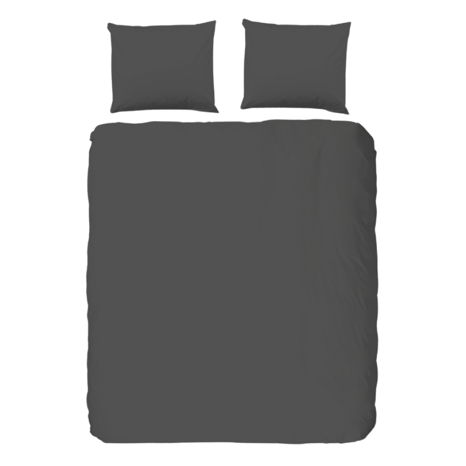 Dekbedovertrek Percale Katoen Donkere Kleuren Effen 140x200 Cm Antraciet Anti Allergie & Anti Huisstofmijt Good Morning - Dekbed-Discounter.nl Dekbedovertrek Percale Katoen Donkere Kleuren Effen 140x200 Cm Antraciet Anti Allergie & Anti Huisstofmijt Good Morning - Dekbed-Discounter.nl afbeelding 1