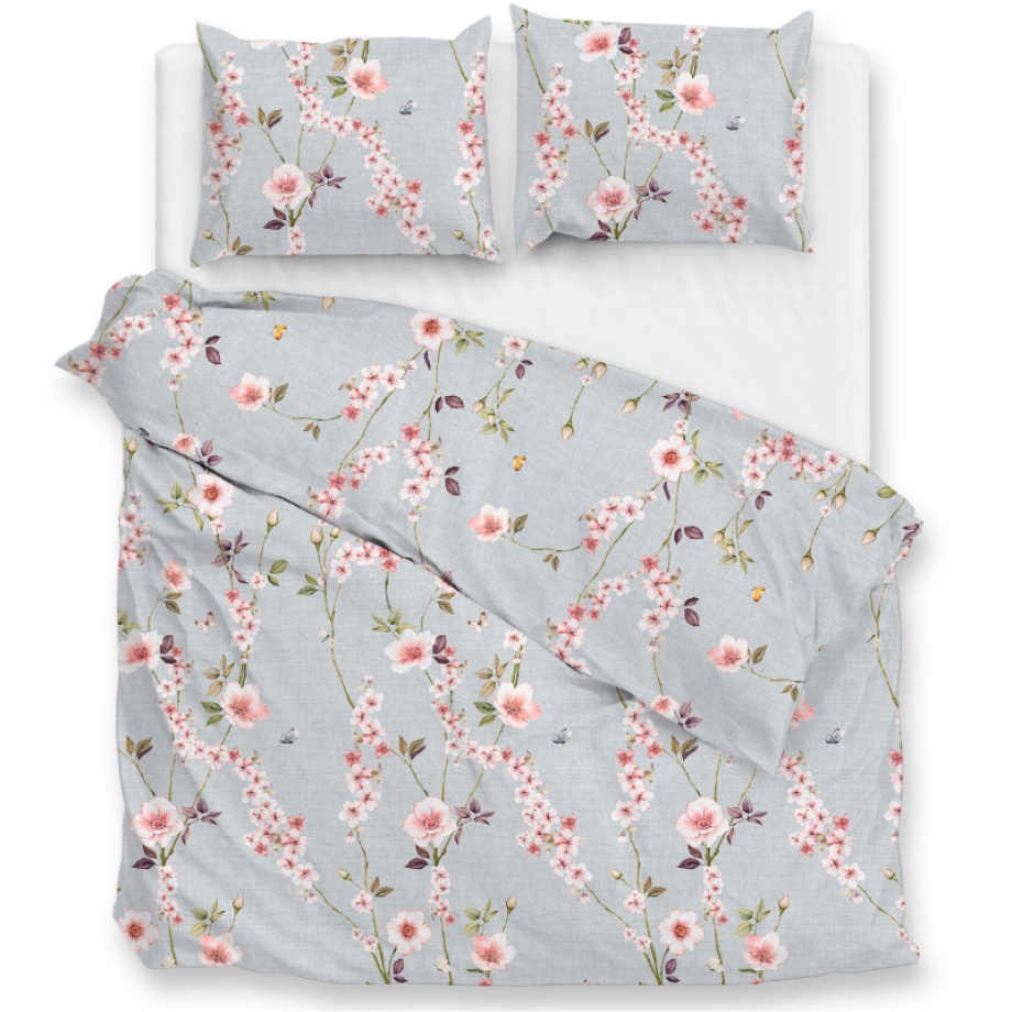 Dekbedovertrek Percale Katoen - Rafa - Eenpersoons (140x200 Cm) - Blauw Percale Katoen - Bloemen - Zo!Home - Dekbed-Discounter.nl Dekbedovertrek Percale Katoen - Rafa - Eenpersoons (140x200 Cm) - Blauw Percale Katoen - Bloemen - Zo!Home - Dekbed-Discounter.nl afbeelding 1