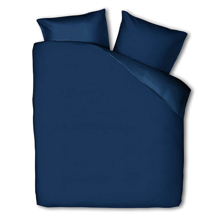 Dekbedovertrek Percale-Katoen - Uni - Navy - Tweepersoons (200x200 Cm) - Navy Percale Katoen Katoen - Effen - Presence - Dekbed-Discounter.nl Dekbedovertrek Percale-Katoen - Uni - Navy - Tweepersoons (200x200 Cm) - Navy Percale Katoen Katoen - Effen - Presence - Dekbed-Discounter.nl afbeelding 1