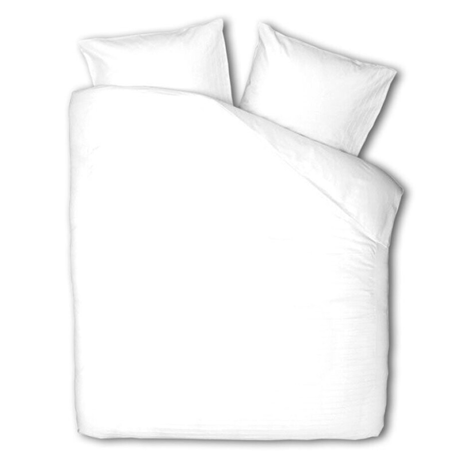 Dekbedovertrek Percale-Katoen - Uni - Wit - Eenpersoons (140x200 Cm) - Wit Percale Katoen - Effen - Presence - Dekbed-Discounter.nl Dekbedovertrek Percale-Katoen - Uni - Wit - Eenpersoons (140x200 Cm) - Wit Percale Katoen - Effen - Presence - Dekbed-Discounter.nl afbeelding