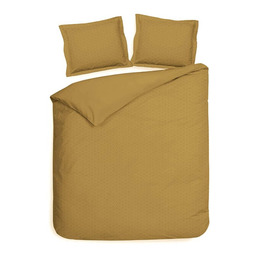 Dekbedovertrek Punto Katoen-Satijn - Goud - Lits-Jumeaux XL (260x200 Cm) - Goud Katoen-satijn - Stippen - Heckett Lane - Dekbed-Discounter.nl Dekbedovertrek Punto Katoen-Satijn - Goud - Lits-Jumeaux XL (260x200 Cm) - Goud Katoen-satijn - Stippen - Heckett Lane - Dekbed-Discounter.nl afbeelding 1