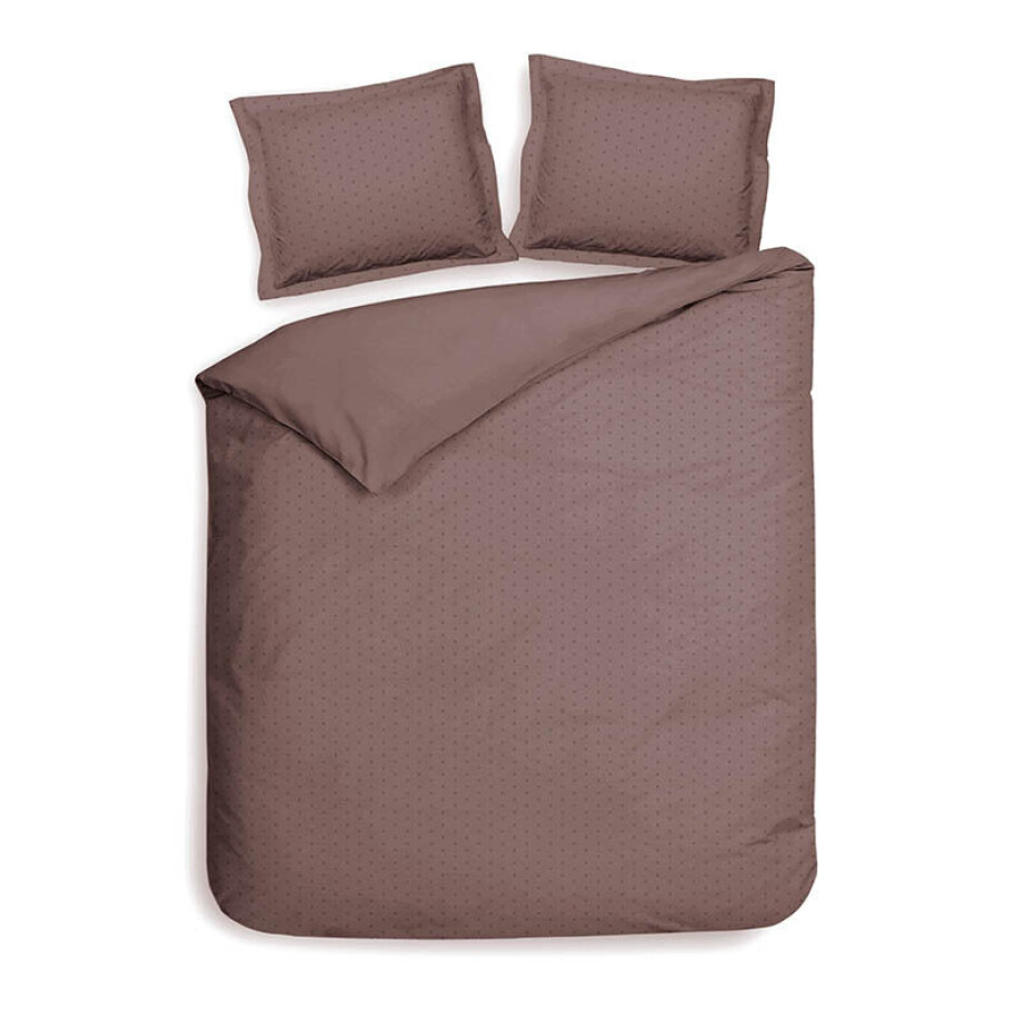 Dekbedovertrek Punto Katoen Satijn Rosé Stippen 260x200 Cm Verkoelend Heckett Lane - Dekbed-Discounter.nl afbeelding 1