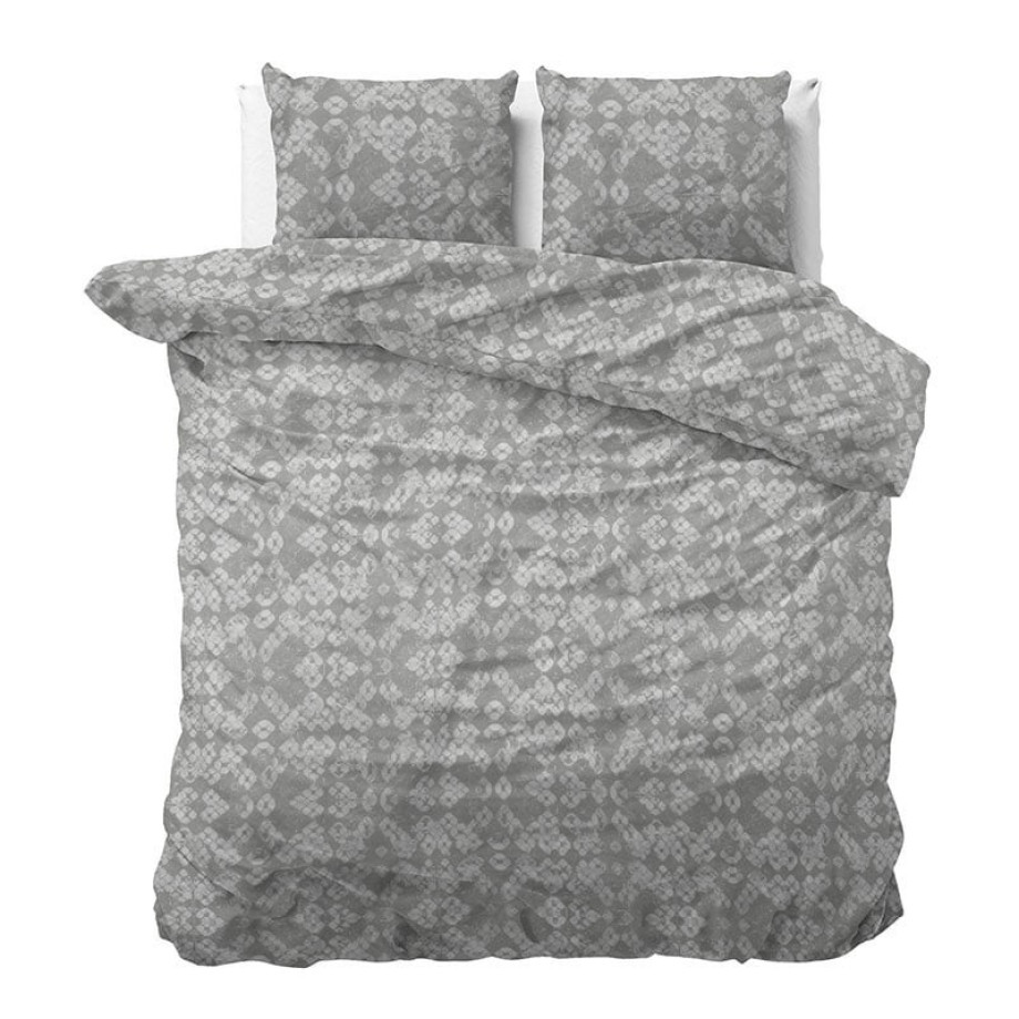 Dekbedovertrek Tashana - Lits-Jumeaux (240x220 cm) - Meerkleurig Katoen - Dessin: Patroon - Sleeptime Elegance - Dekbed-Discounter.nl afbeelding 1