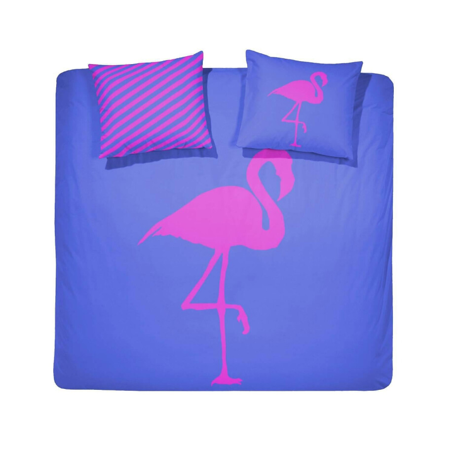 Dekbedovertrekset Best Flamingo Forever | Damai afbeelding 1