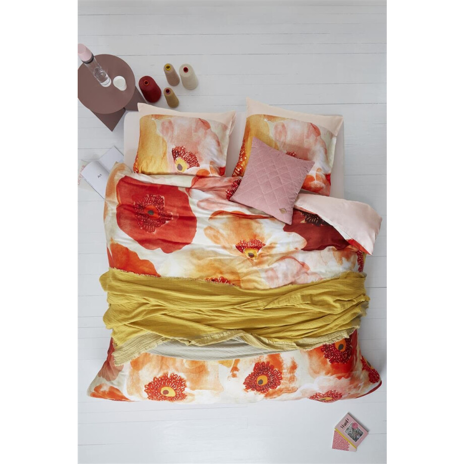 Dekbedovertrekset Faded Poppy | Oilily afbeelding 1