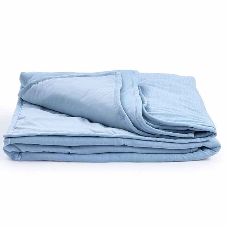 Dekbed Cooling Blue Deken - 140x220 cm (Eenpersoons) - Blue Cell - 1350 gram - Dekbed-Discounter.nl afbeelding 