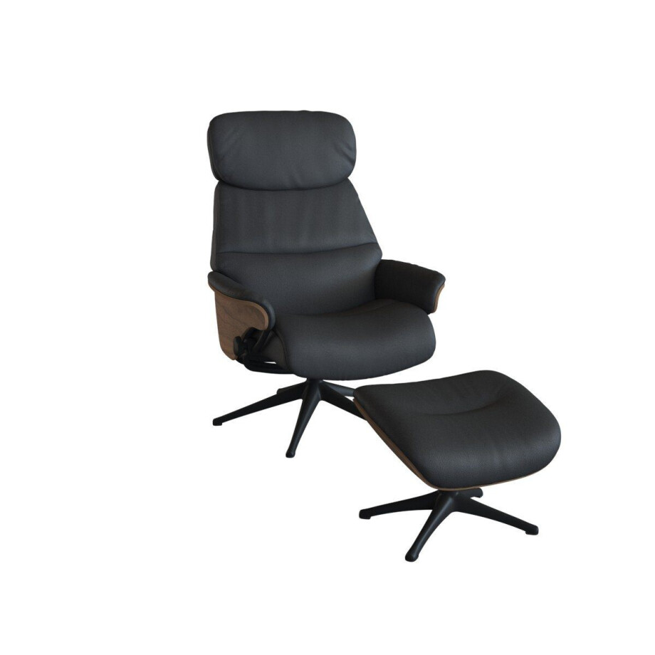 FLEXLUX Relaxfauteuil Aarhus, functionele stoel, gestoffeerde stoel, armleuningen, TV-fauteuil afbeelding 1