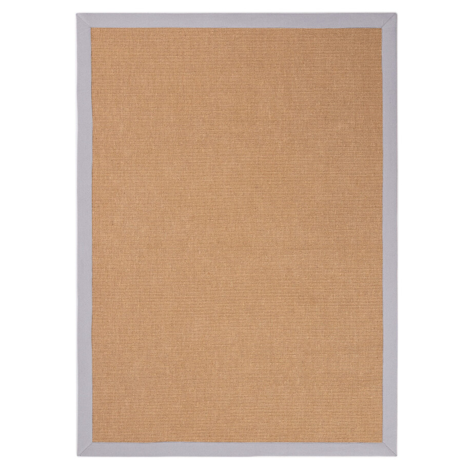 carpetfine Sisalkleed Sisal met gekleurd randdessin, antislip achterzijde afbeelding 1
