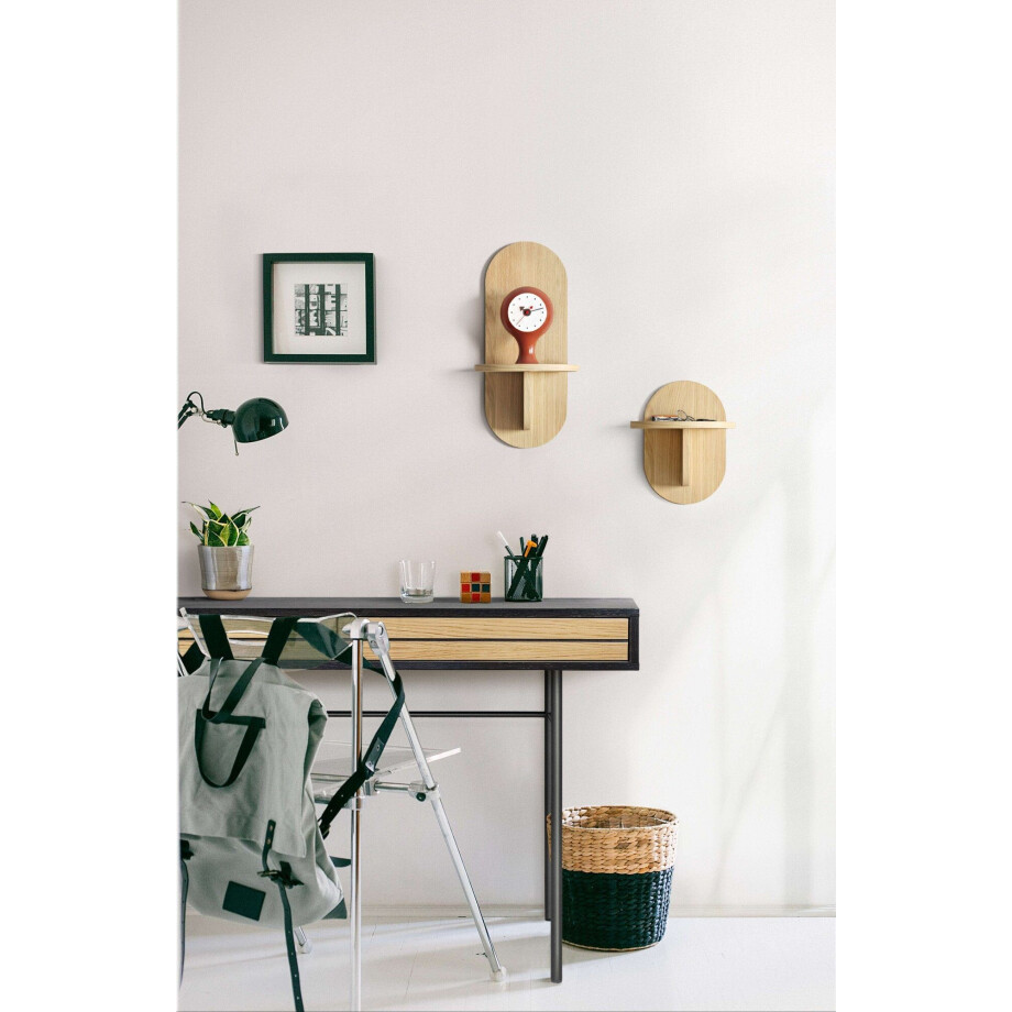 Woodman Stellingkast Soft in een trendy scandinavische look, gemaakt van eikenfineer afbeelding 1