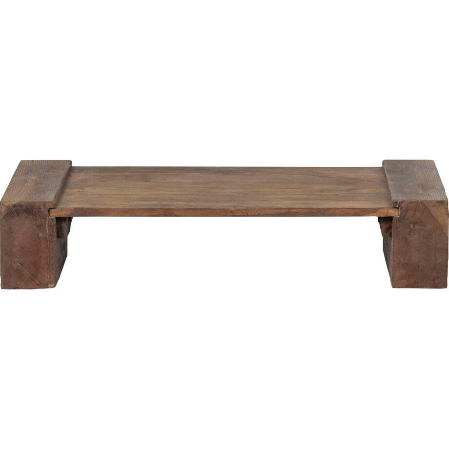 WOOOD Salontafel Cuno heldere lijnen, van mangohout, h 30 cm x b 70 cm afbeelding 1