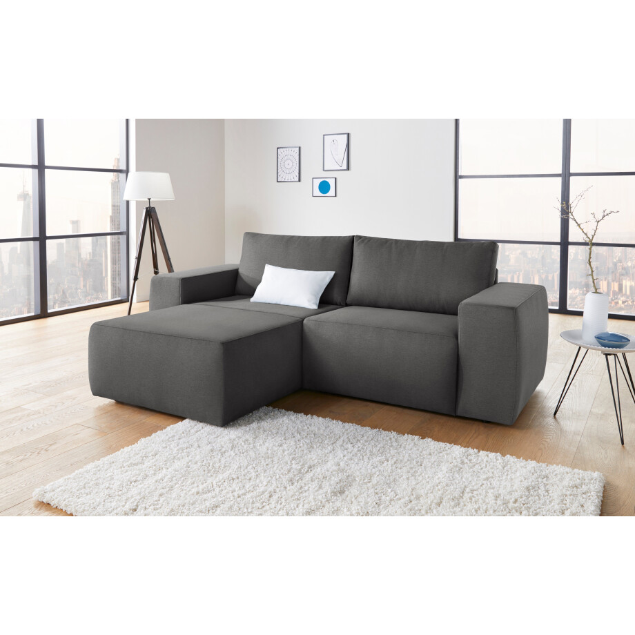 LOOKS BY WOLFGANG JOOP Hoekbank LooksII L-vorm rechtlijnig en comfortabel afbeelding 1