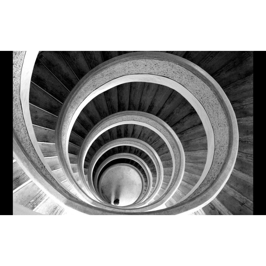 Papermoon Fotobehang Ronde trappen Vliesbehang, eersteklas digitale print afbeelding 1