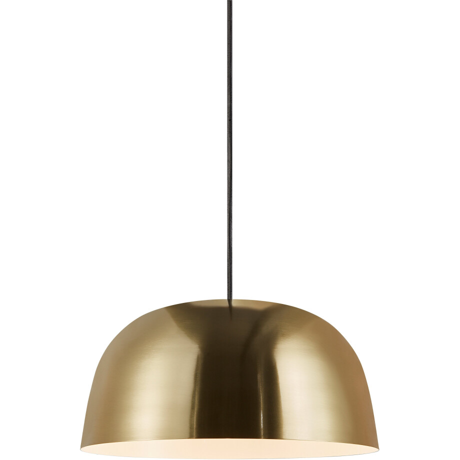 Nordlux Hanglamp Cera Hanglamp, messing design, textielkabel afbeelding 1