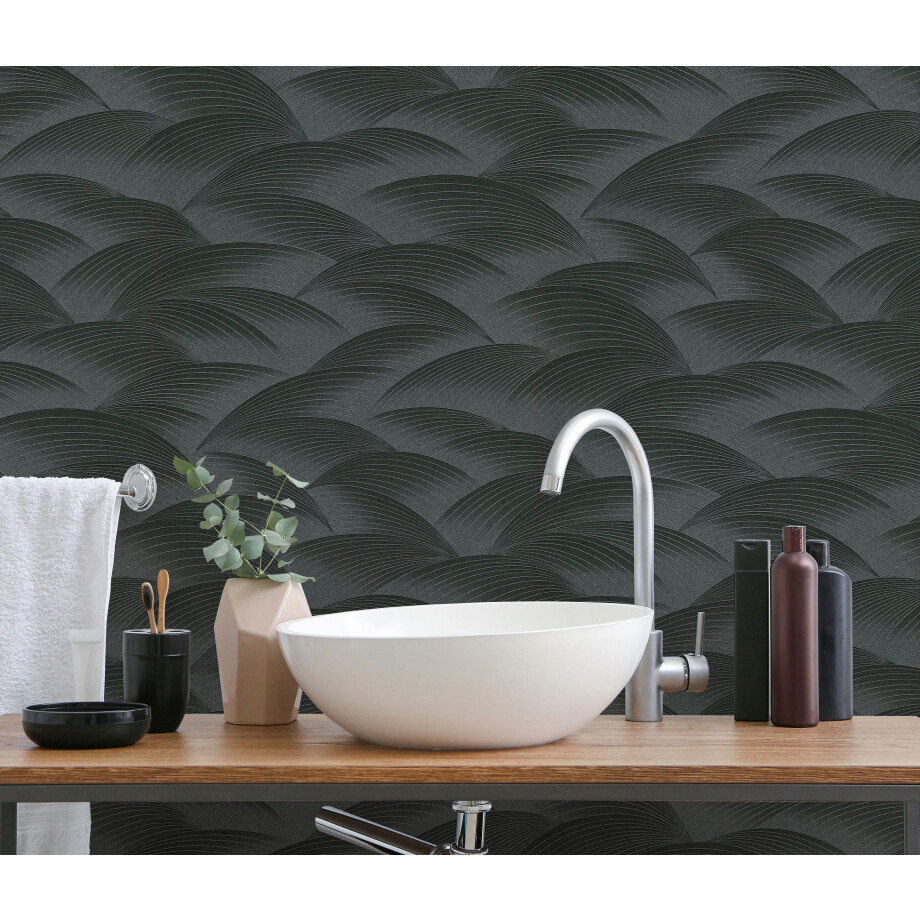 Fashion for walls Vliesbehang Sparkling Sea afbeelding 1