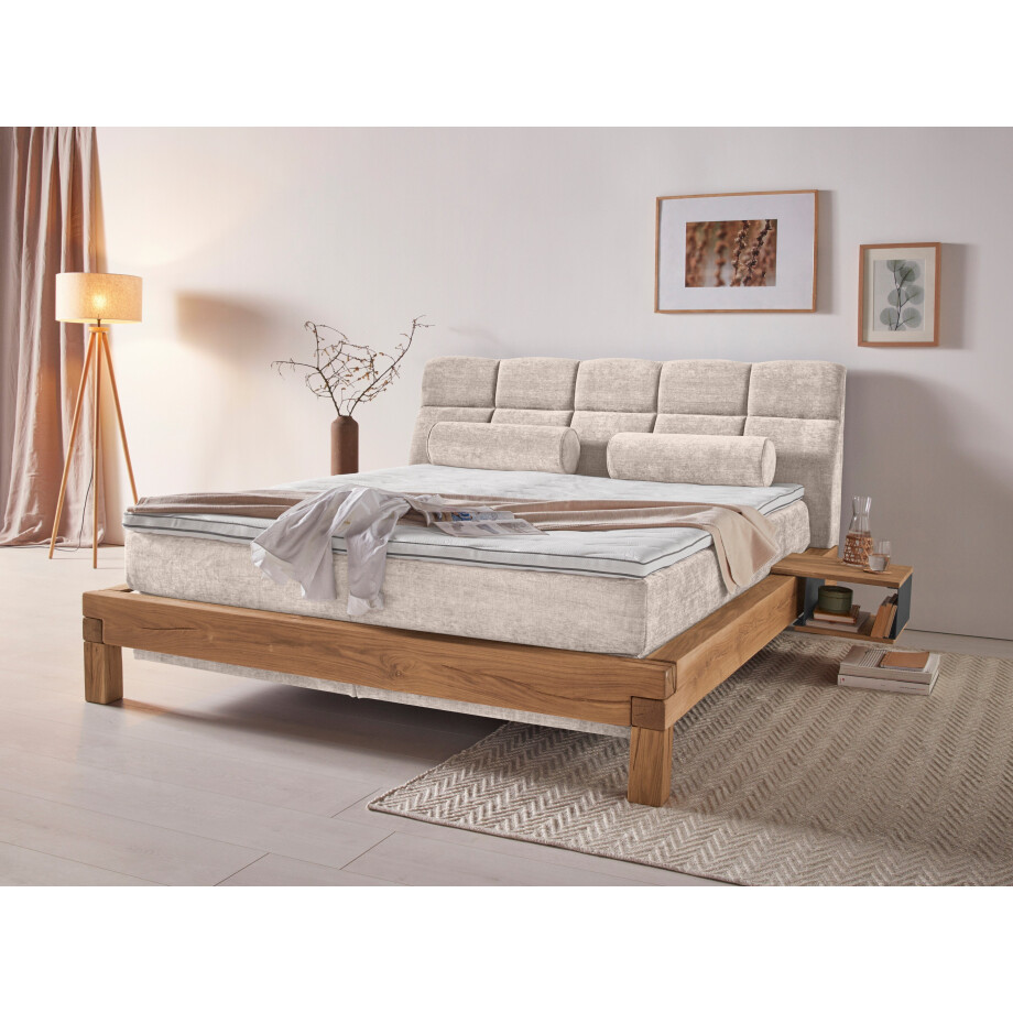 Home affaire Boxspring Villads Ligoppervlak: 180x200 cm, inside-boxspringonderbouw, gerecyclede stoffen afbeelding 1
