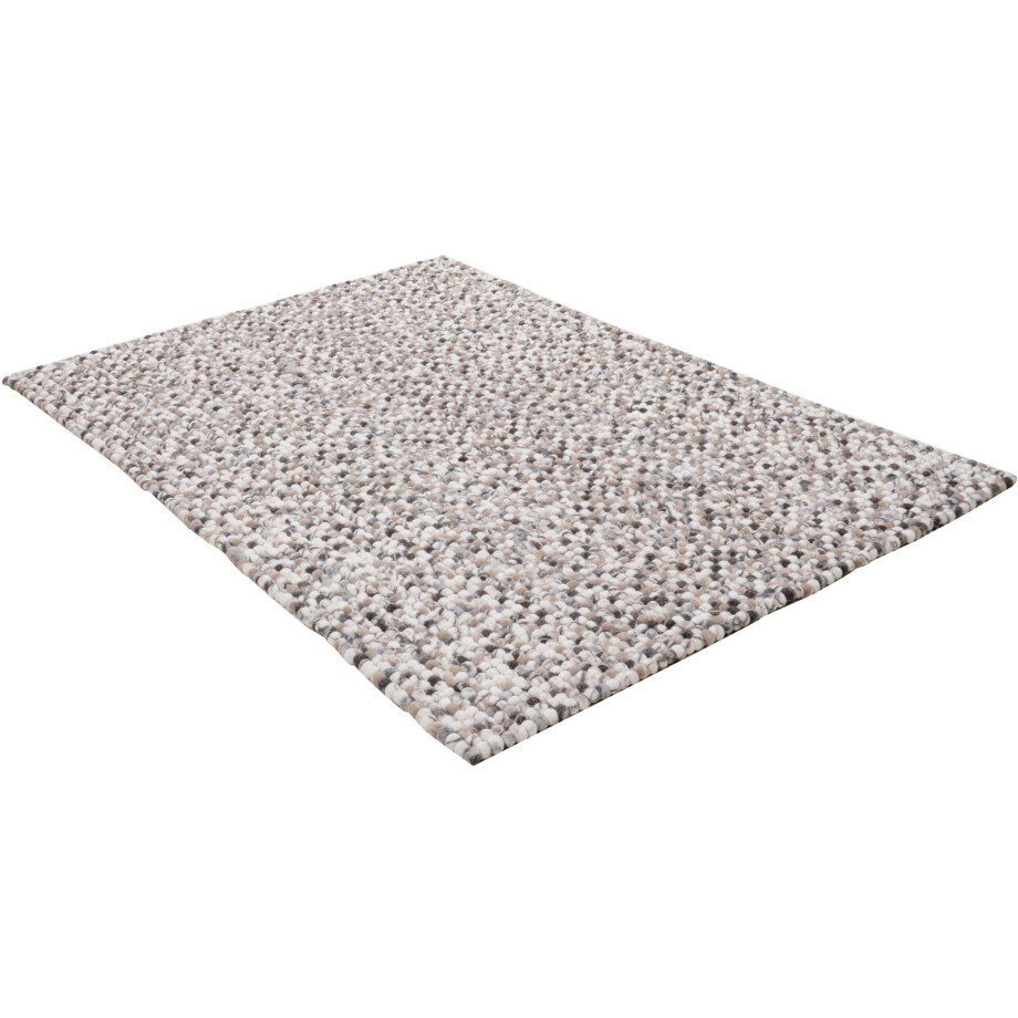 THEKO Wollen kleed Felty 2.2 Viltbolletjes-vloerkleed, zuivere wol, met de hand gemaakt afbeelding 1