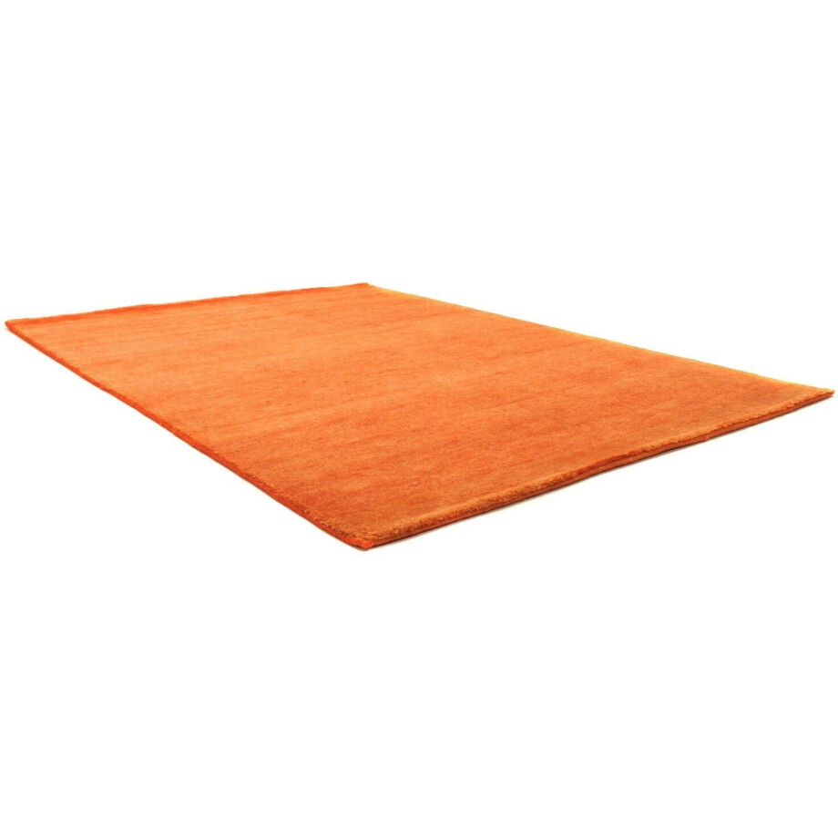 morgenland Wollen kleed GABBEH FEIN FLOWY zuiver scheerwol, uni, woonkamer afbeelding 1
