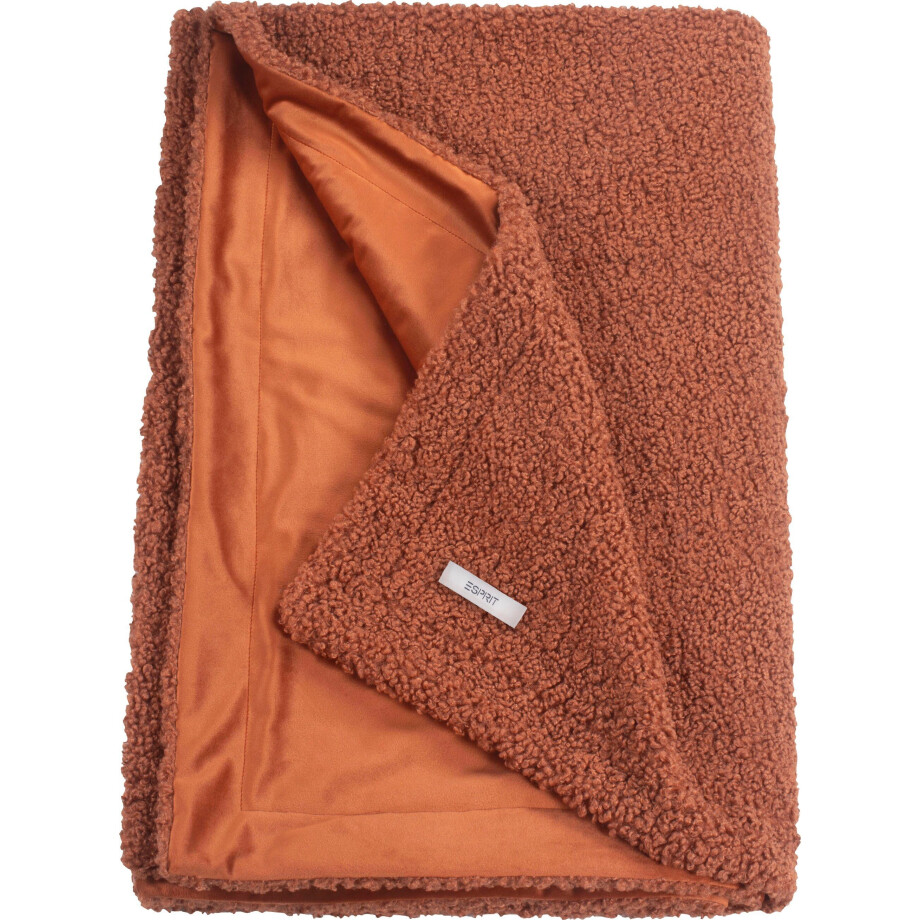 Esprit Deken Teddy in teddy-look, knuffeldeken afbeelding 1
