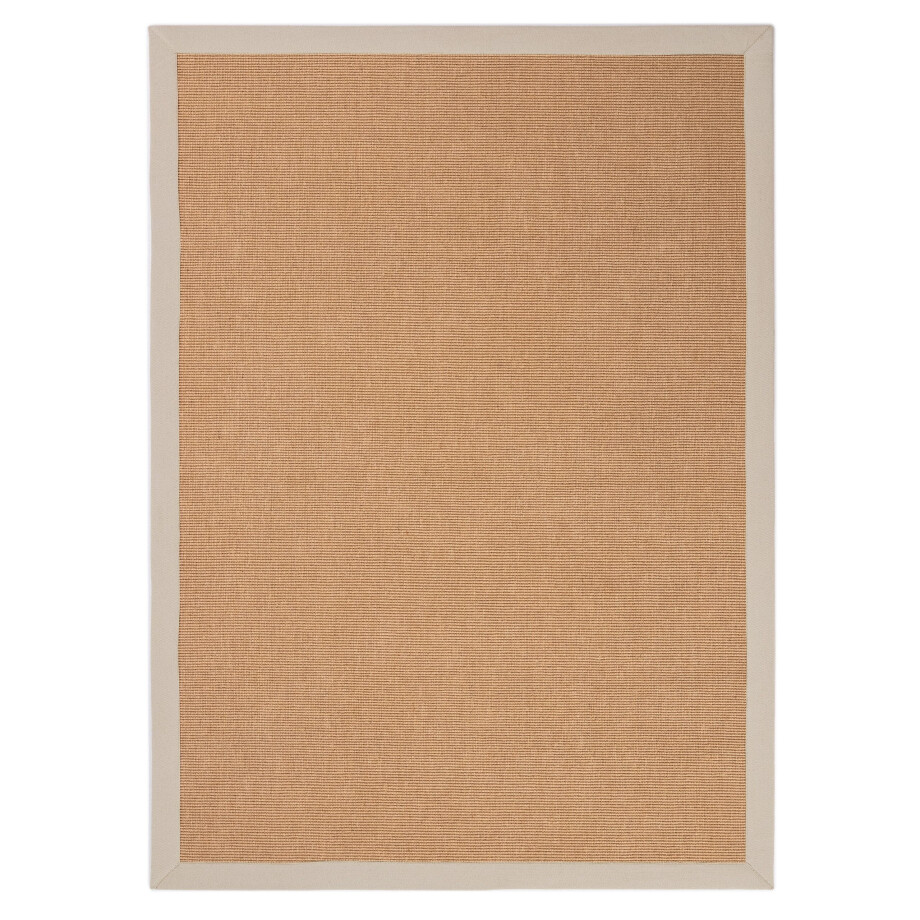 carpetfine Vloerkleed Frida 200 Omkeerbaar tapijt, 100% gerecycled materiaal (PET), vlakweefsel, sisal uitstraling afbeelding 1