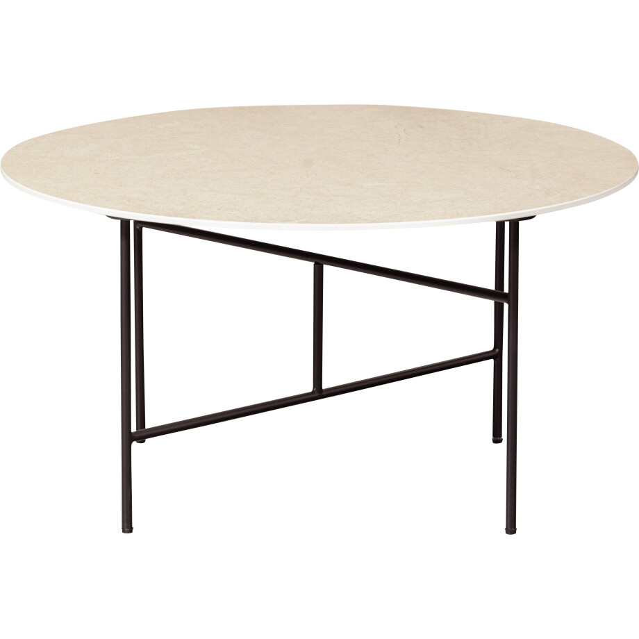 WOOOD Salontafel VIDA met marmeren tafelblad, slank metalen frame afbeelding 1
