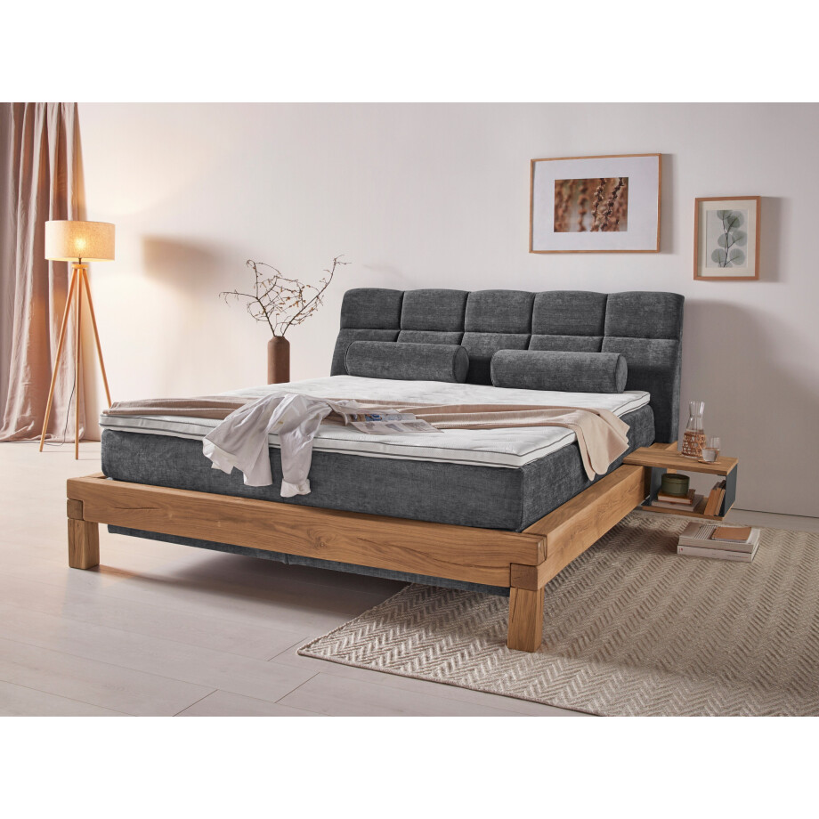 Home affaire Boxspring Villads Ligoppervlak: 180x200 cm, inside-boxspringonderbouw, gerecyclede stoffen afbeelding 1