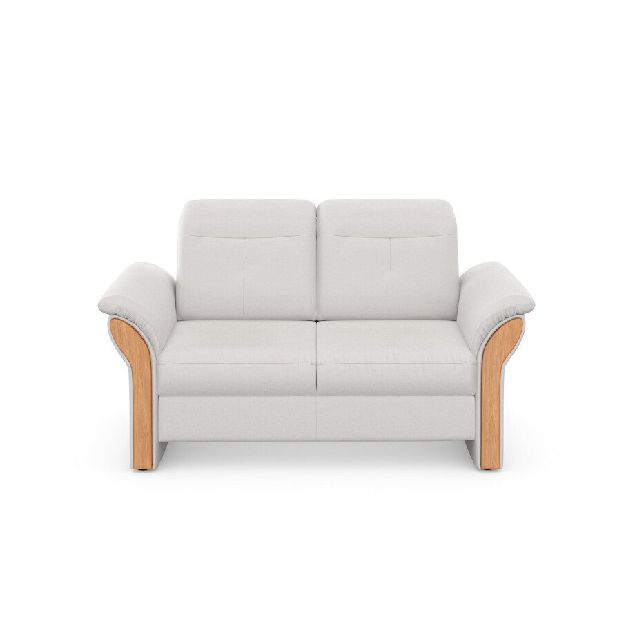 Home affaire 2-zitsbank Dangast Verstelbare hoofdsteun, houten frontlijsten, naar keuze ook in Easy clean bekleding afbeelding 