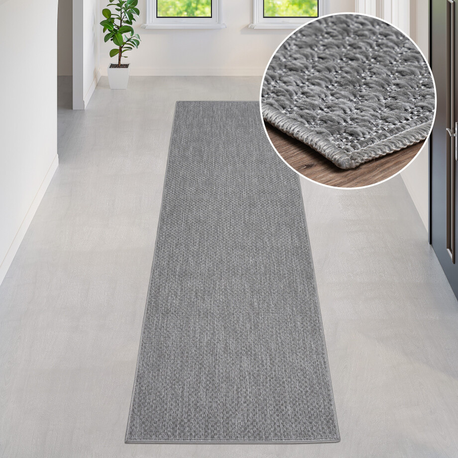 my home Loper Rhodos Geschikt voor buiten, sisal-look, weerbestendig & uv-bestendig, tweezijdig te gebruiken kleed afbeelding 1