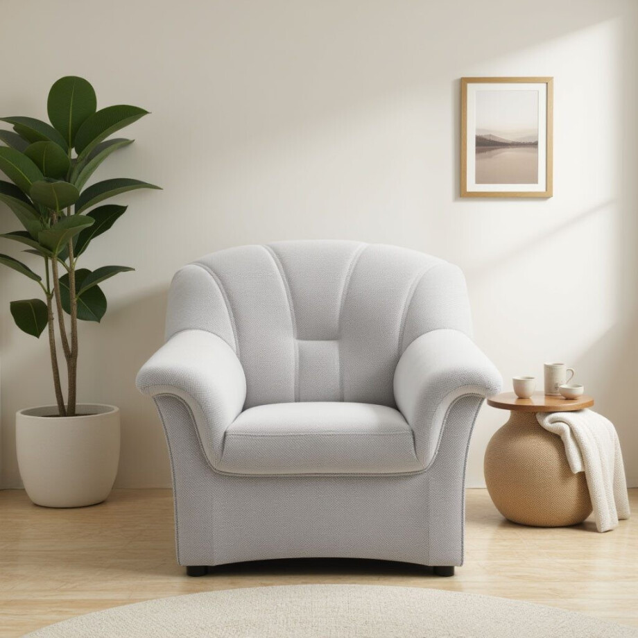 DOMO collection Fauteuil Flores naar keuze met binnenvering (niet bij microvezel primabelle-structuur) afbeelding 1