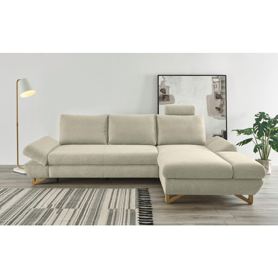 INOSIGN Slaapbank City/Giron comfortabele slaapbank (ligoppervlak 245 x 138 cm) en bedlade afbeelding 1