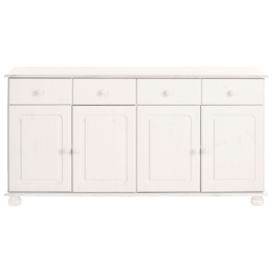 Home affaire Dressoir Mette Commode van massief dennenhout, breedte 156 cm afbeelding 1