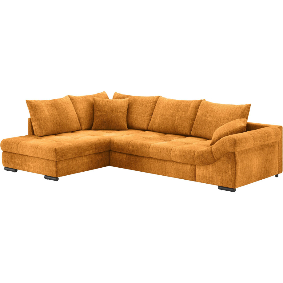 Mr. Couch Hoekbank Allegro DuraFlex, L-vorm Hochschläfer beduitbreiding, koudschuimvering, tot 140 kg belastbaar afbeelding 1