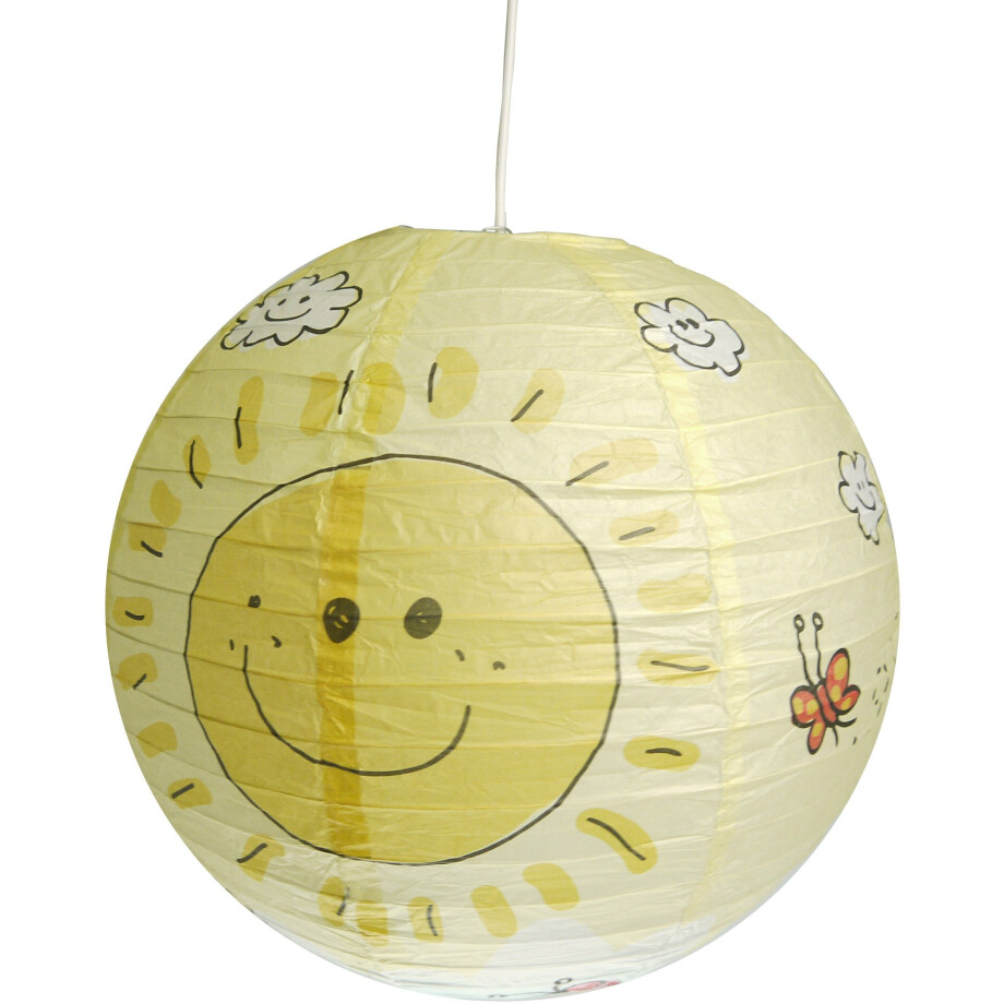 niermann Lednachtlampje Sunny Bundle Sunny (set), 1x nachtlampje met stekker, 1x papieren hanglamp (1 stuk) afbeelding 1