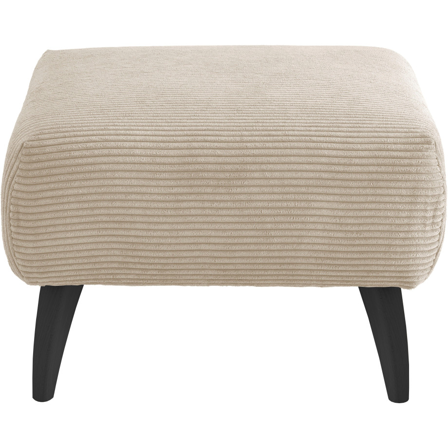 INOSIGN Hocker Colori Kleur houten poten naar keuze, verschillende stoffen, hoogwaardige stof afbeelding 1