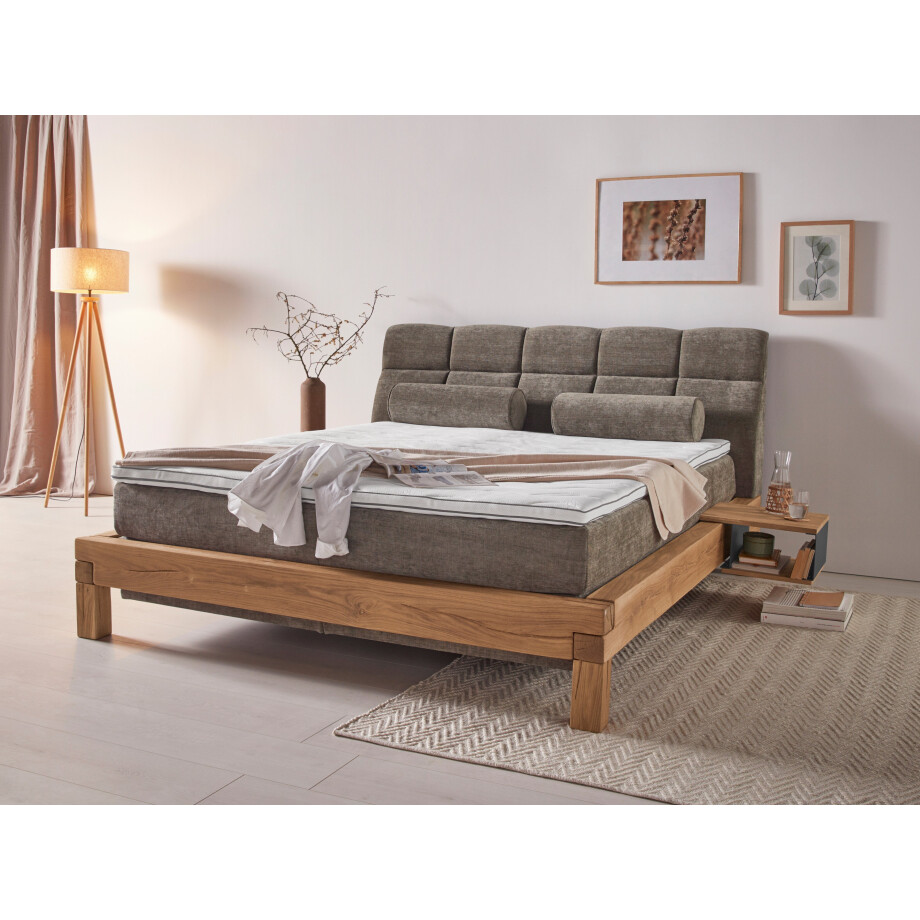 Home affaire Boxspring Villads Ligoppervlak: 180x200 cm, inside-boxspringonderbouw, gerecyclede stoffen afbeelding 1