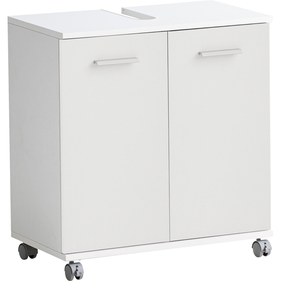 welltime Wastafelonderkast Palermo, breedte 59 cm Metalen beslag, sifonaansluiting afbeelding 1