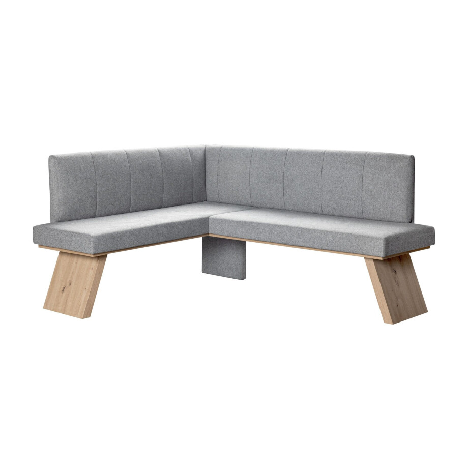 Home affaire Hoekbank Nina keukenbank, gestoffeerde bank, eettafelbank, breedte 185x 150 cm afbeelding 1
