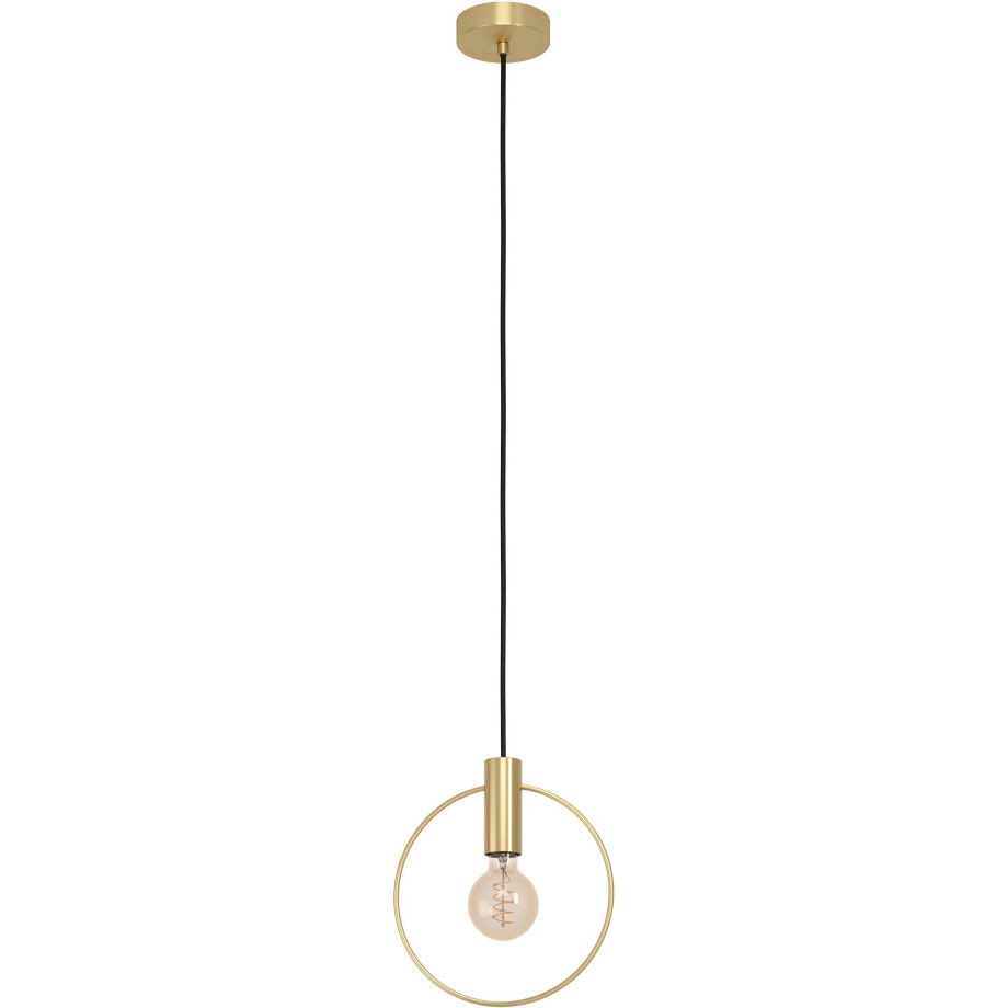 EGLO Hanglamp MANIZALES Hanglamp in messing van staal - excl. E27 - 40W (1 stuk) afbeelding 1