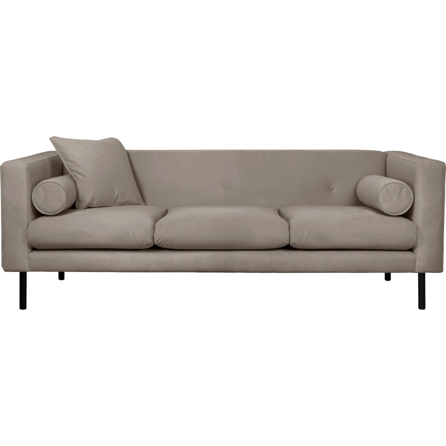 Guido Maria Kretschmer Home&Living 3-zitsbank Lillibeth Designsofa mit Wellenunterfederung, Maße B/T/H: 218/74/83 cm Sierkussen als tweezijdig te gebruiken kussen, bekleding fluwelige look of cord afbeelding 1